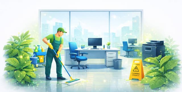 OFFICE & COMMERCIAL CLEANING