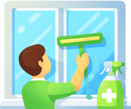 WINDOWS & GLASS CLEANING