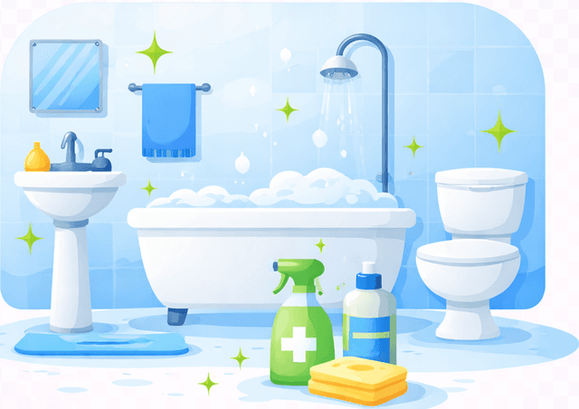 BATHROOM CLEANING