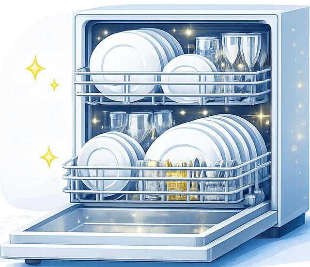 DISHWASHING (PER LOAD)